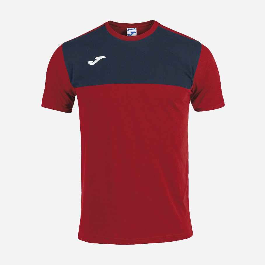 

Футболка детская JOMA Winner 101683.603 109-117 см 5XS Красная с темно-синим