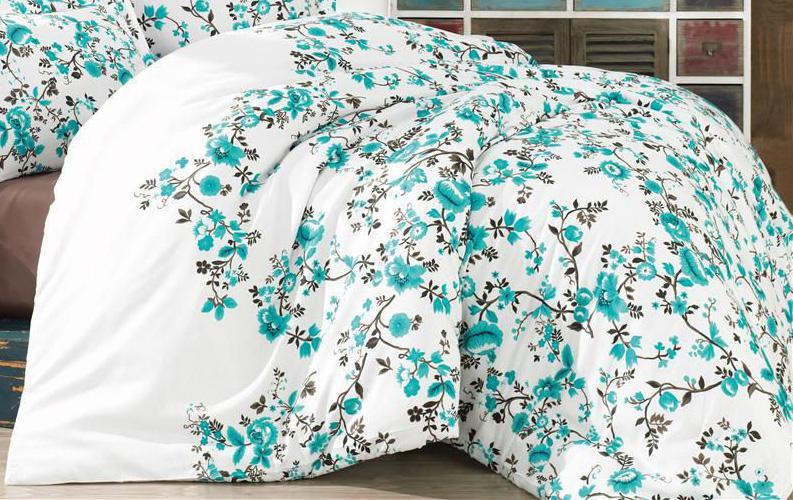 

Одеяло Nazenin Blue Branch 195х215см, с силиконовым наполнителем