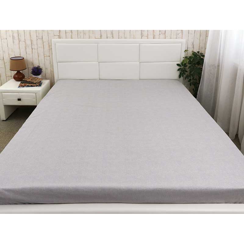 

Простынь Руно двуспальное 180*200 см бязь на резинке арт.504.114У_Grey