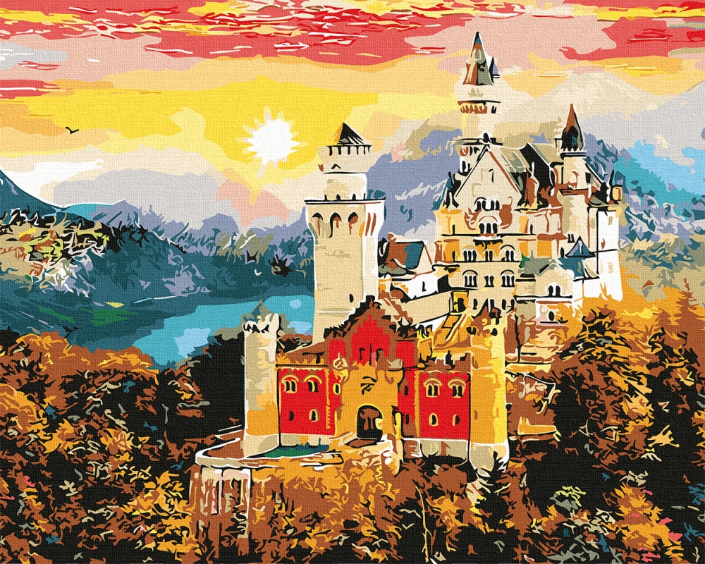 

Картина по номерам ArtCraft Осенний замок 40*50 см (без коробки) арт.10602-AC