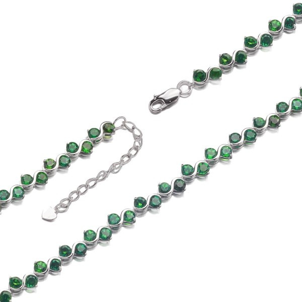 

Серебряный браслет Silver925 с хромдиопсидом 12 гр