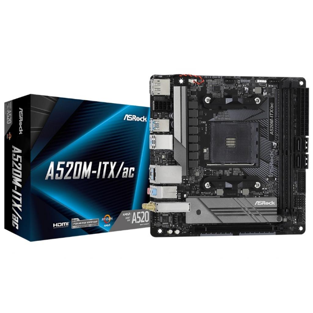 

Материнская плата ASRock A520M-ITX/AC