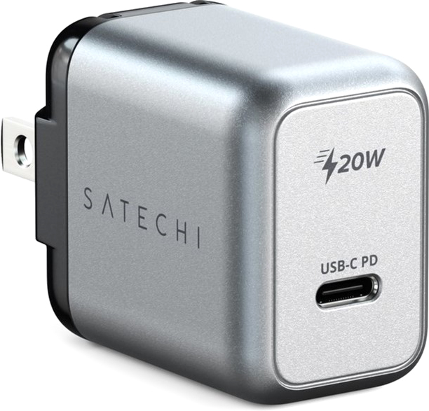 

Зарядное устройство Satechi 20W USB-C PD Wall Charger Space Gray (ST-UC20WCM-EU)