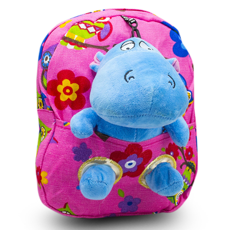 

Детский дошкольный рюкзак Cappuccino Toys CT2249.277-бегемотик-1 розовый