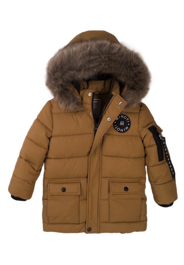 

Куртка Minoti х6158 гірчична 110-116