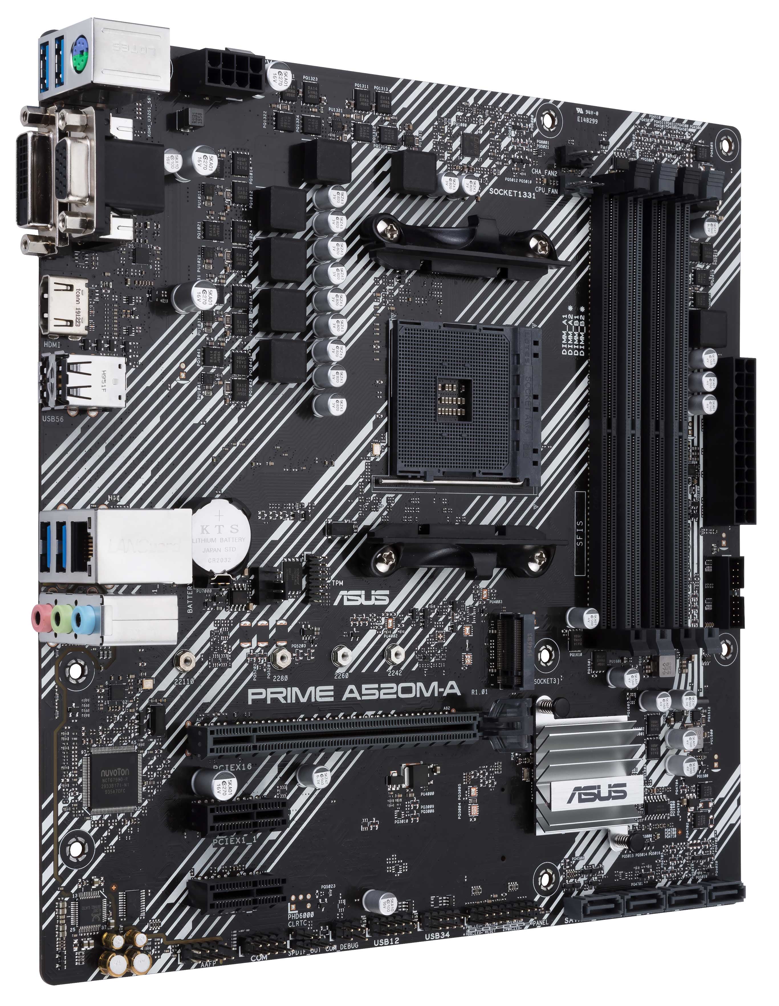 

Материнская плата Asus Prime A520M-A