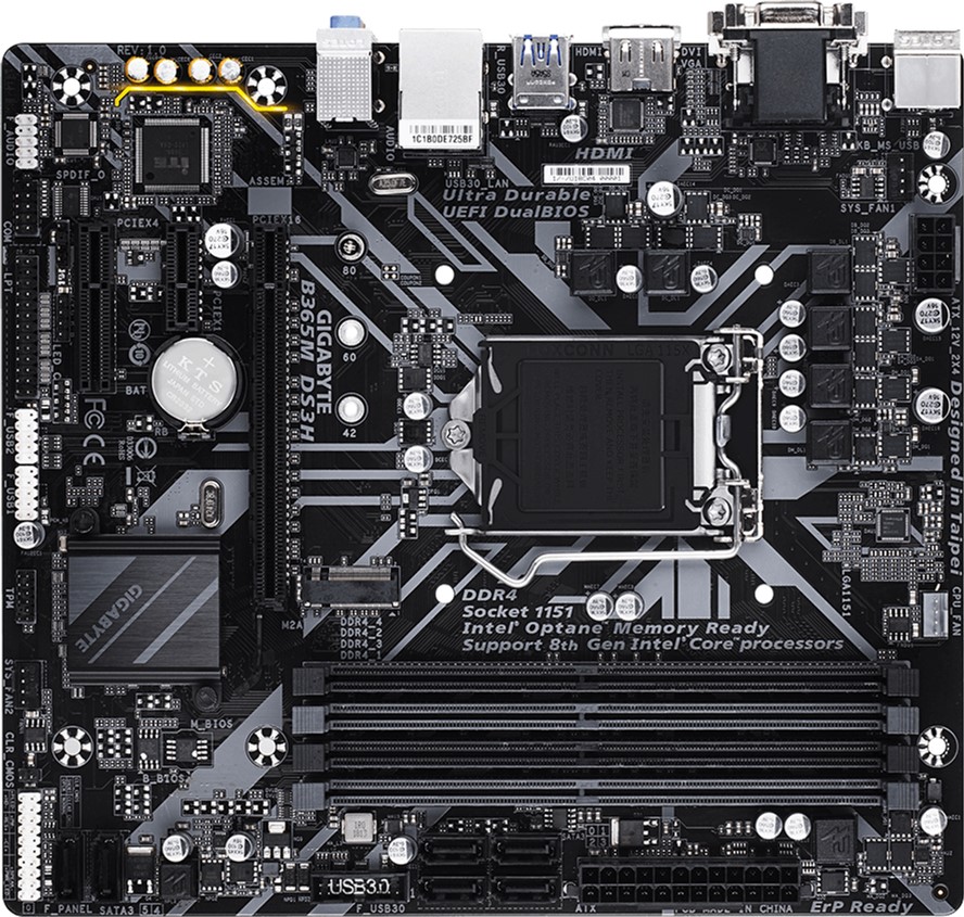 

Материнская плата Gigabyte B365M DS3H