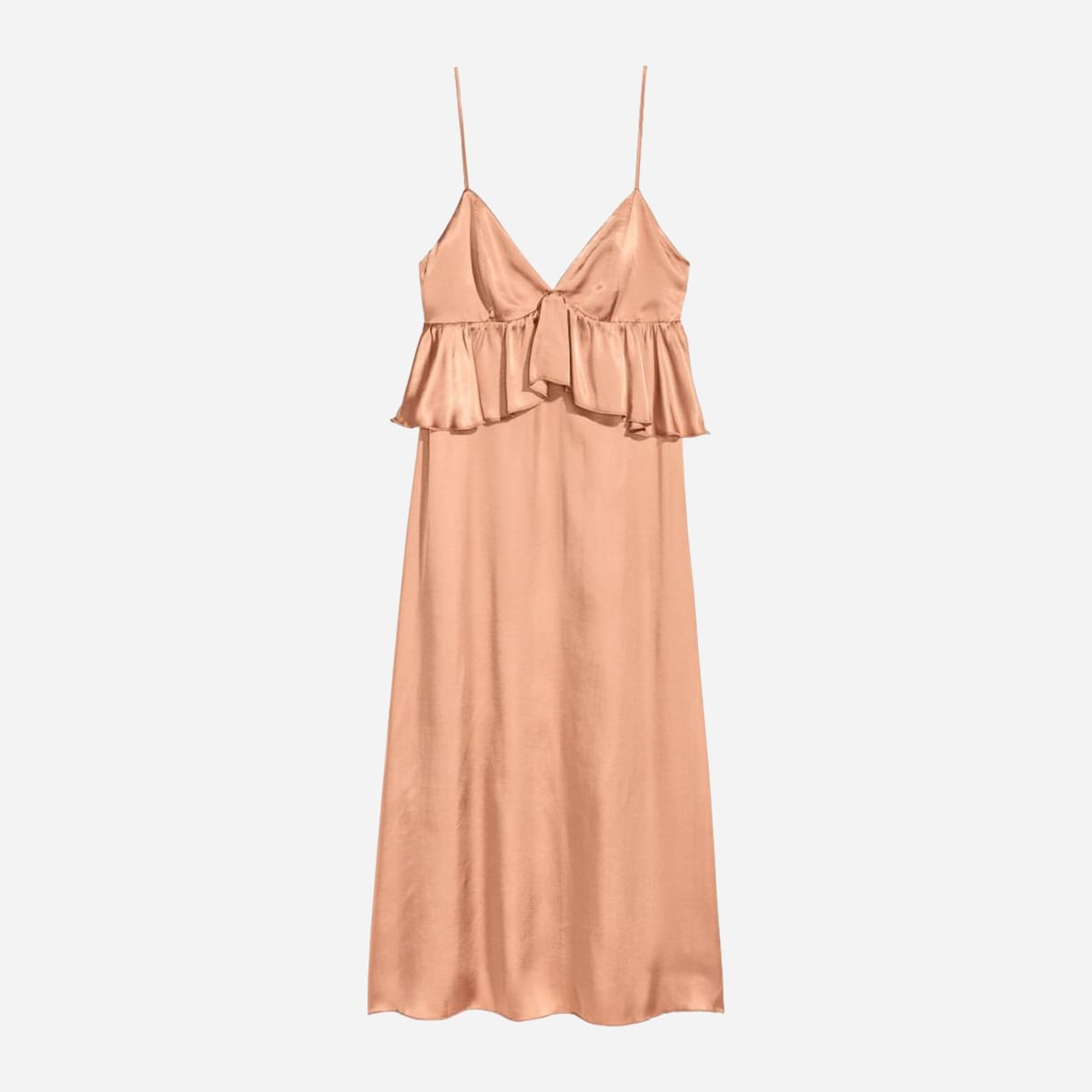 

Сарафан H&M 511296612 38 Темно-бежевый