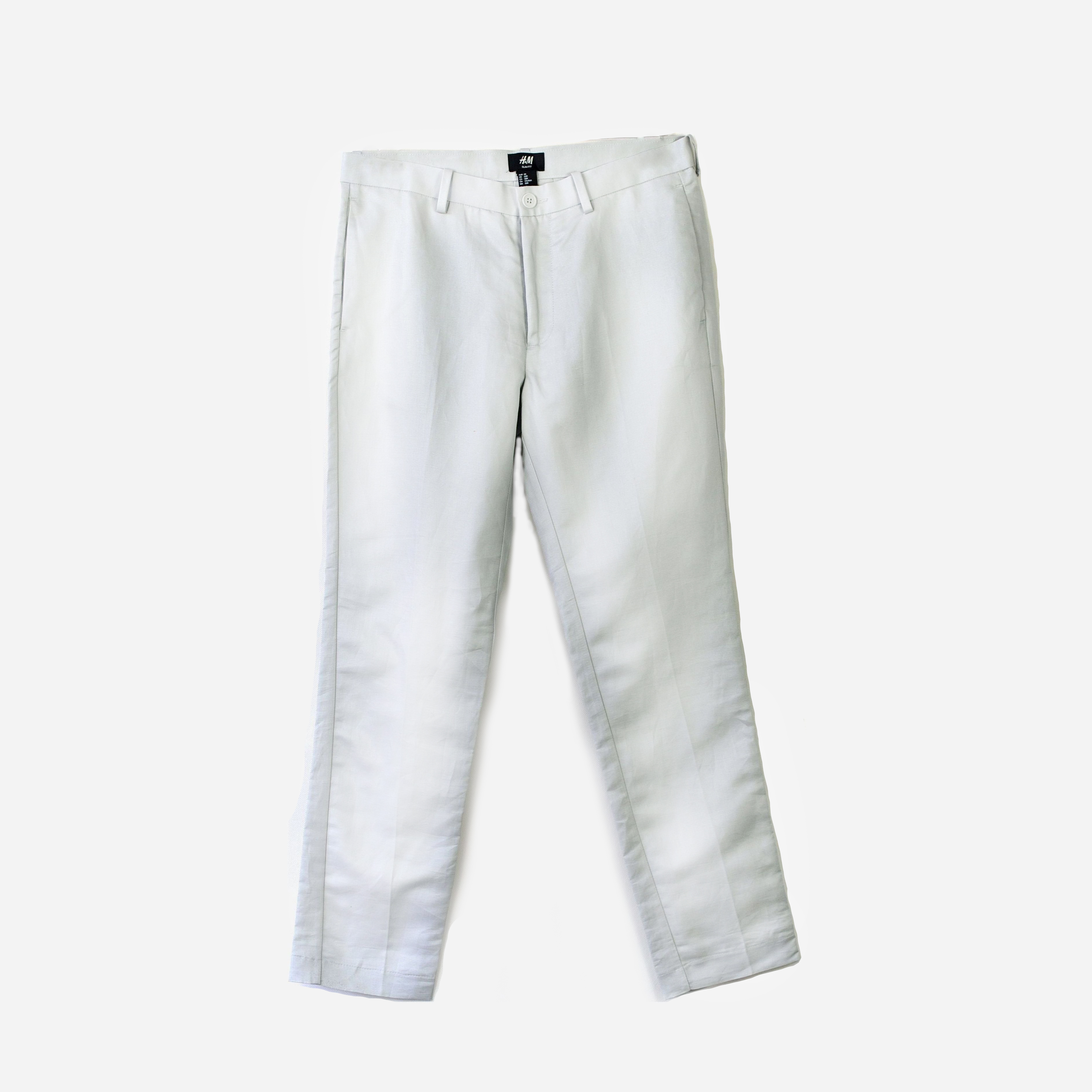 

Брюки H&M 0481420-5  Светло-серые, Брюки H&M 0481420-5 48 Светло-серые