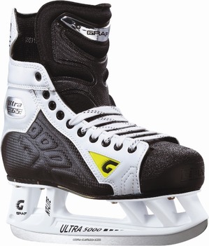 

Коньки GRAF Ultra G-5 black/white взрослые, Размер 8.0 EE (41,5), черный\белый, G5BW-8EE