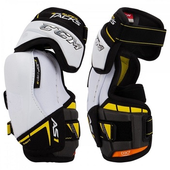 

Налокотники CCM SUPER TACKS AS1 JR подростковые, Размер L, белый/черный/желтый, AS1ELB-JR-L