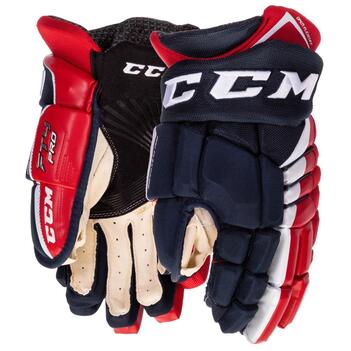 

Краги CCM Jetspeed FT4 Pro SR взрослые, Размер 14, синий/красный/белый, FT4PRO-SR-NRW-14