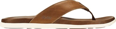 

Мужские вьетнамки, сланцы OluKai Nalukai Flip Flop Tan/Tan Full Grain Leather 40