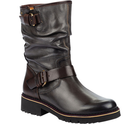 

Женские сапоги Pikolinos Vicar Mid Calf Slouch Boot W0V-9666 Lead Calfskin Leather 41