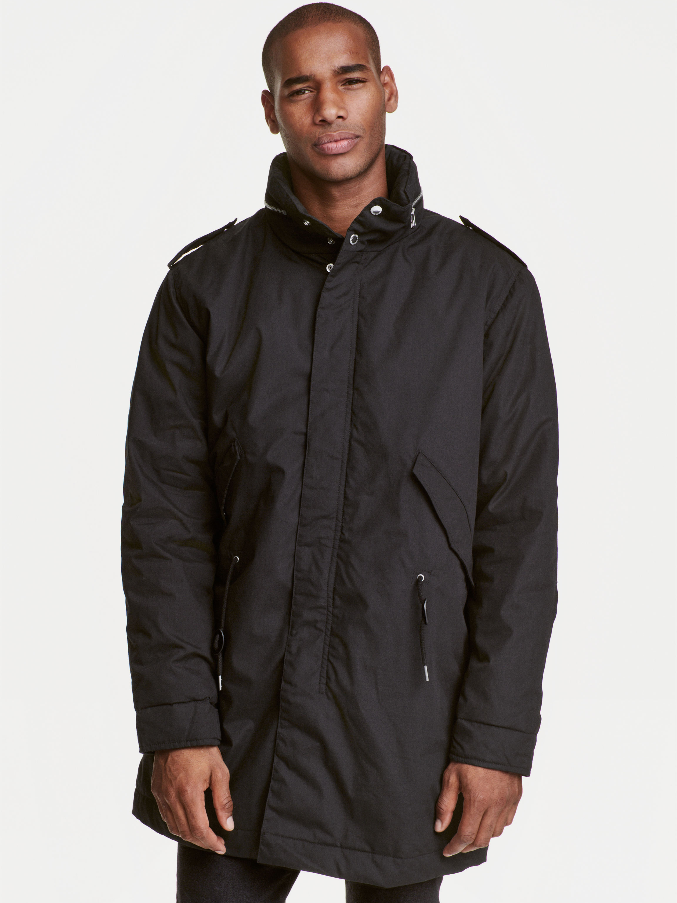 

Куртка H&M XAZ052525VUUA Черная