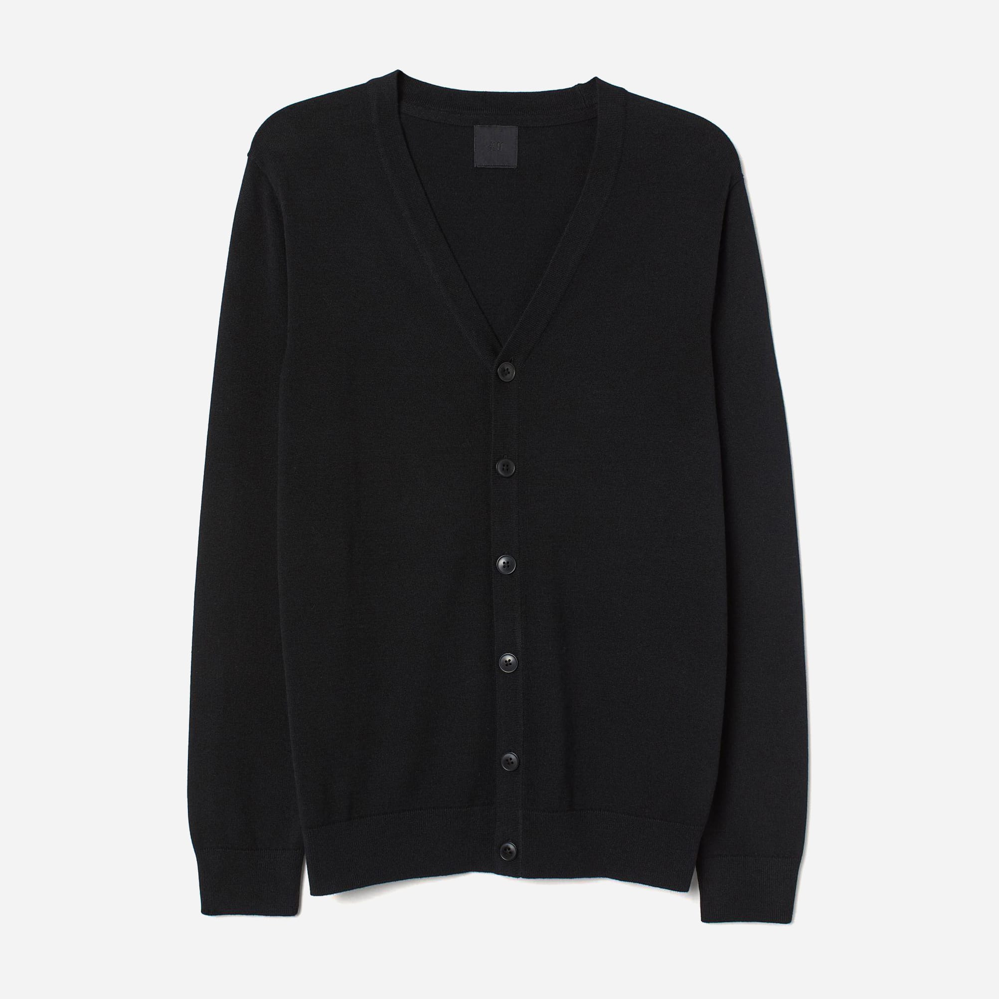 

Кардиган H&M XAZ206296AQVQ Черный