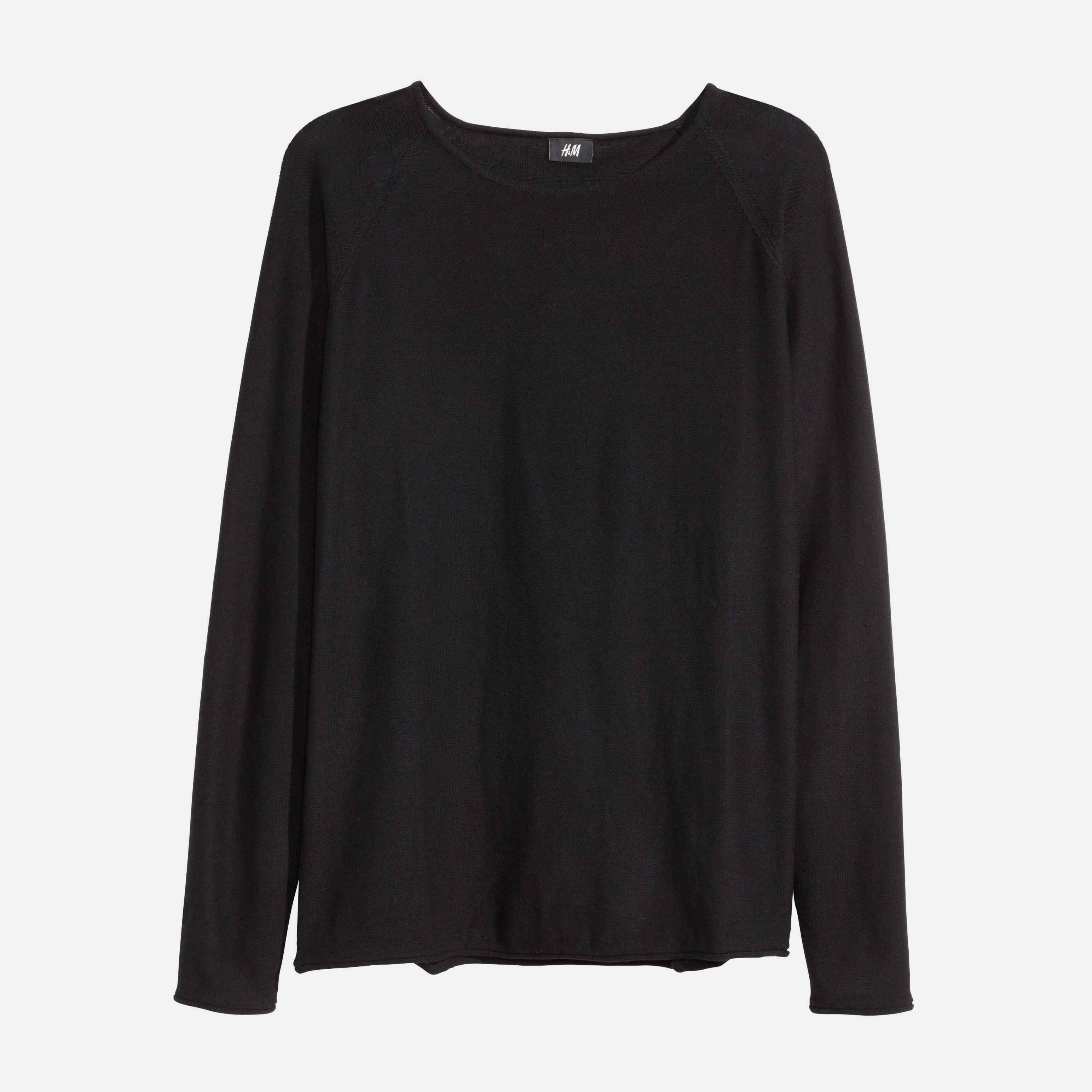 

Лонгслив H&M XAZ035653OEML Черный