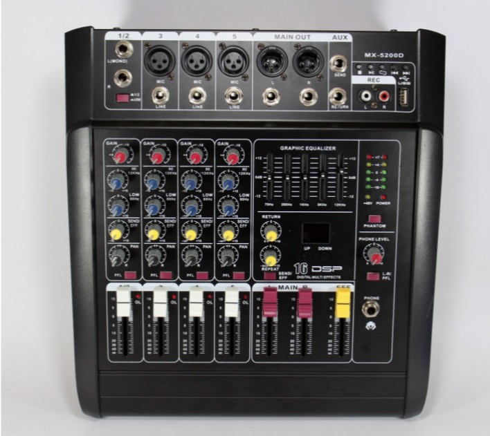 

Аудио микшер Mixer BT 608D/606D