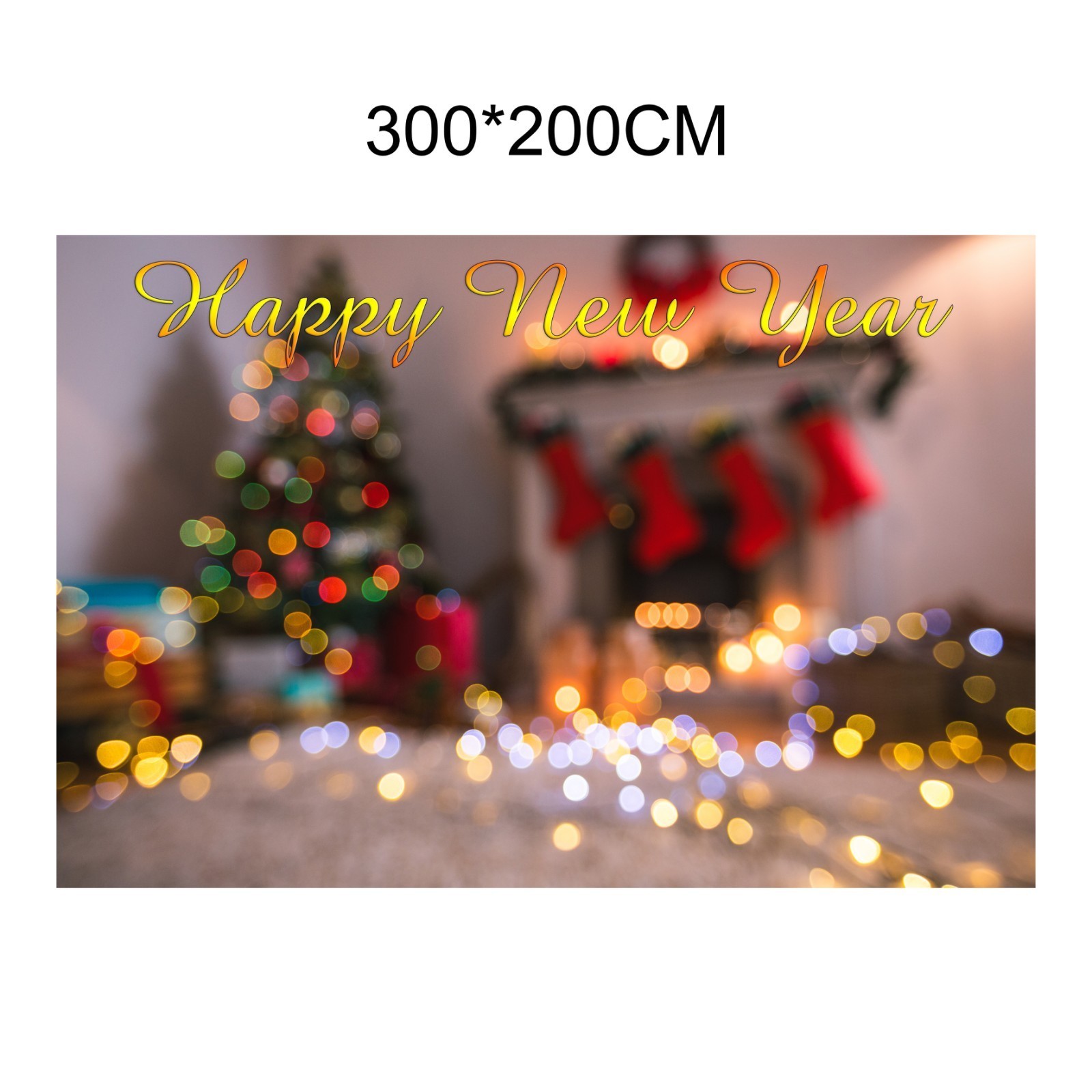 

Фотозона Vivay Happy new year 300x200 см (4868)