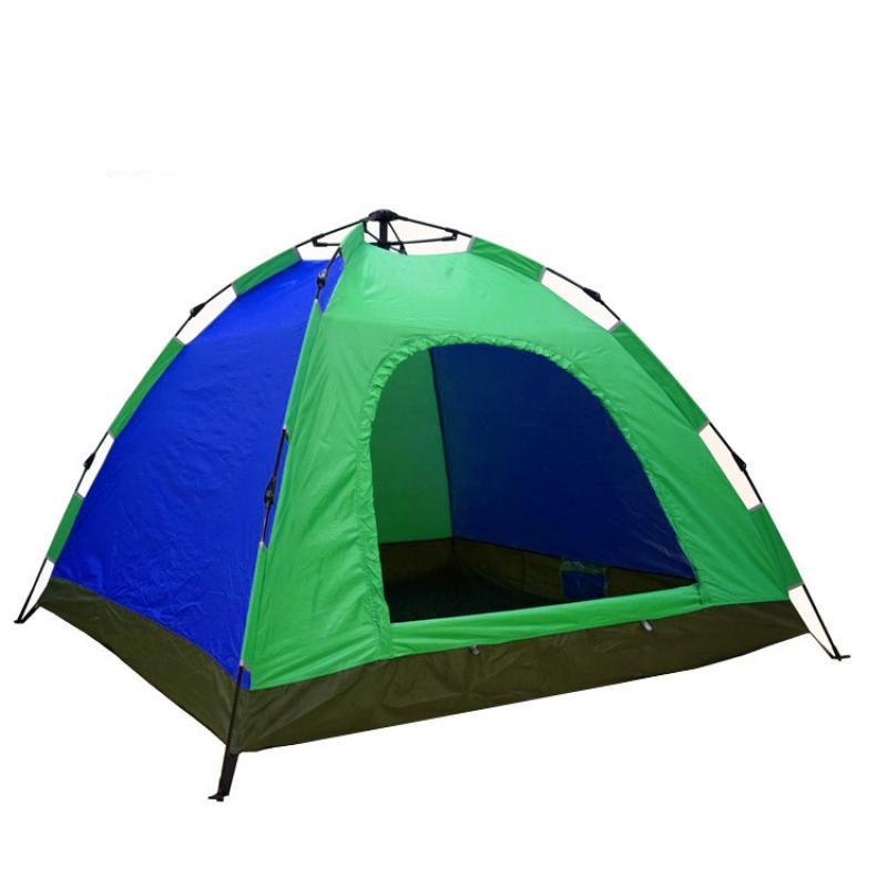 

Палатка автоматическая двухместная MyCamp Sprinter 009 Green-Blue
