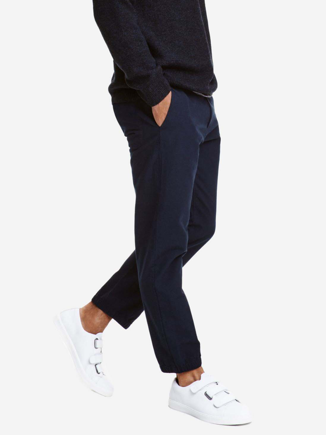 

Брюки H&M 3525602 29 Темно-синие