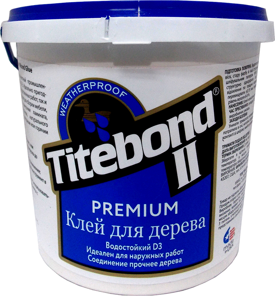 

Клей для дерева D-3 Titebond II Premium 10 кг Кремовый (TB 55008-10)