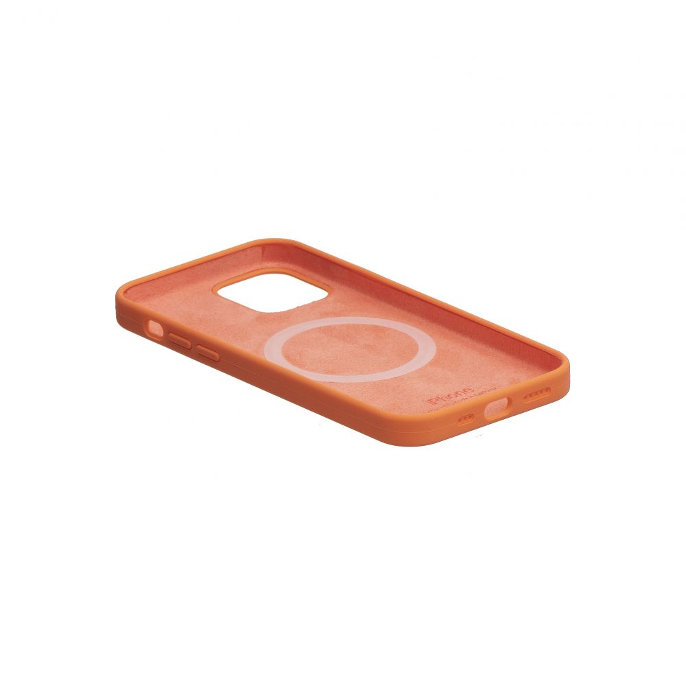 

Чехол-накладка MagSafe Silicone Case Full Size для Apple Iphone 12 Mini Kumquat