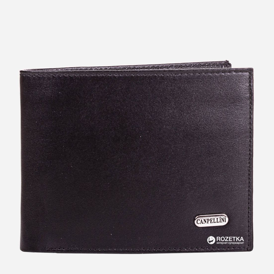 

Кошелек мужской Canpellini SHI1042-2GL кожаный Черный