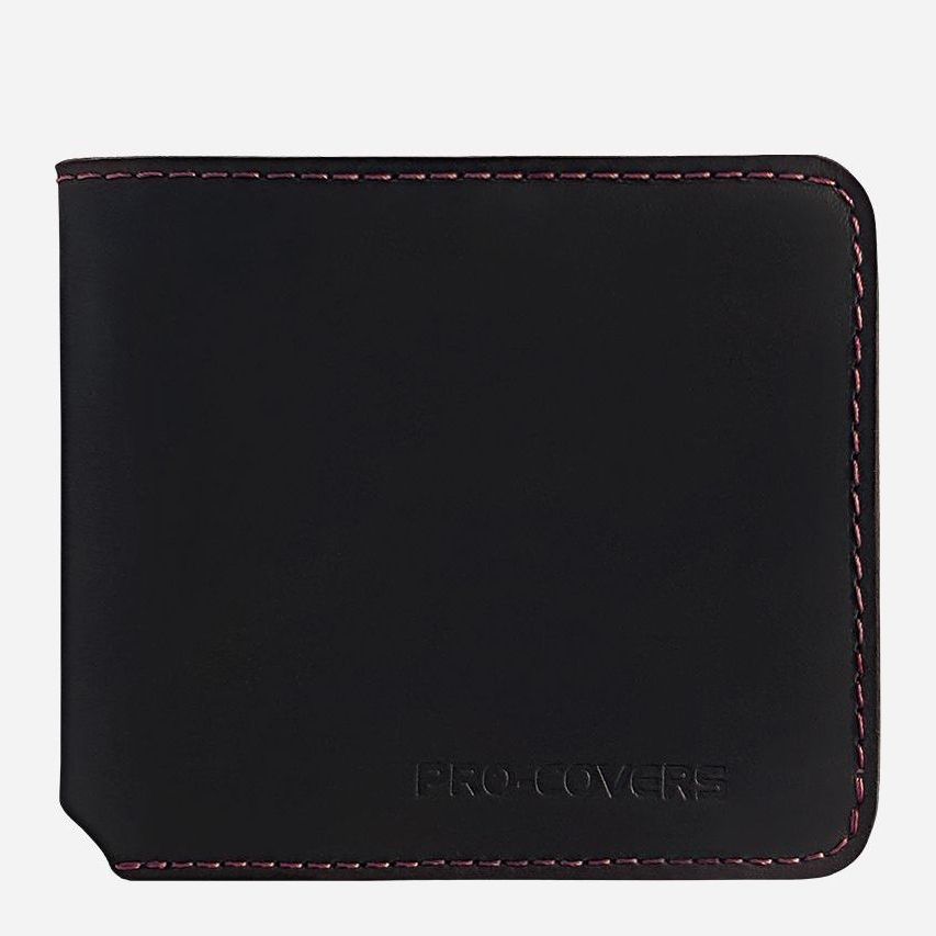 

Портмоне Pro-Covers PC03584059 Черно-бордовое
