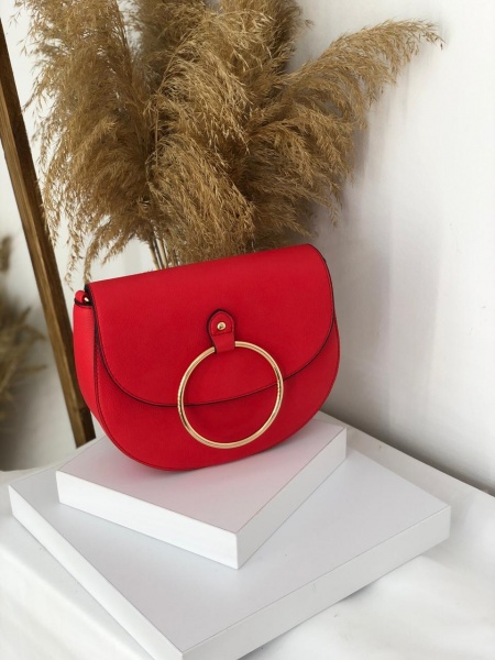 

Сумка 3569 красный, размер 24*19*9