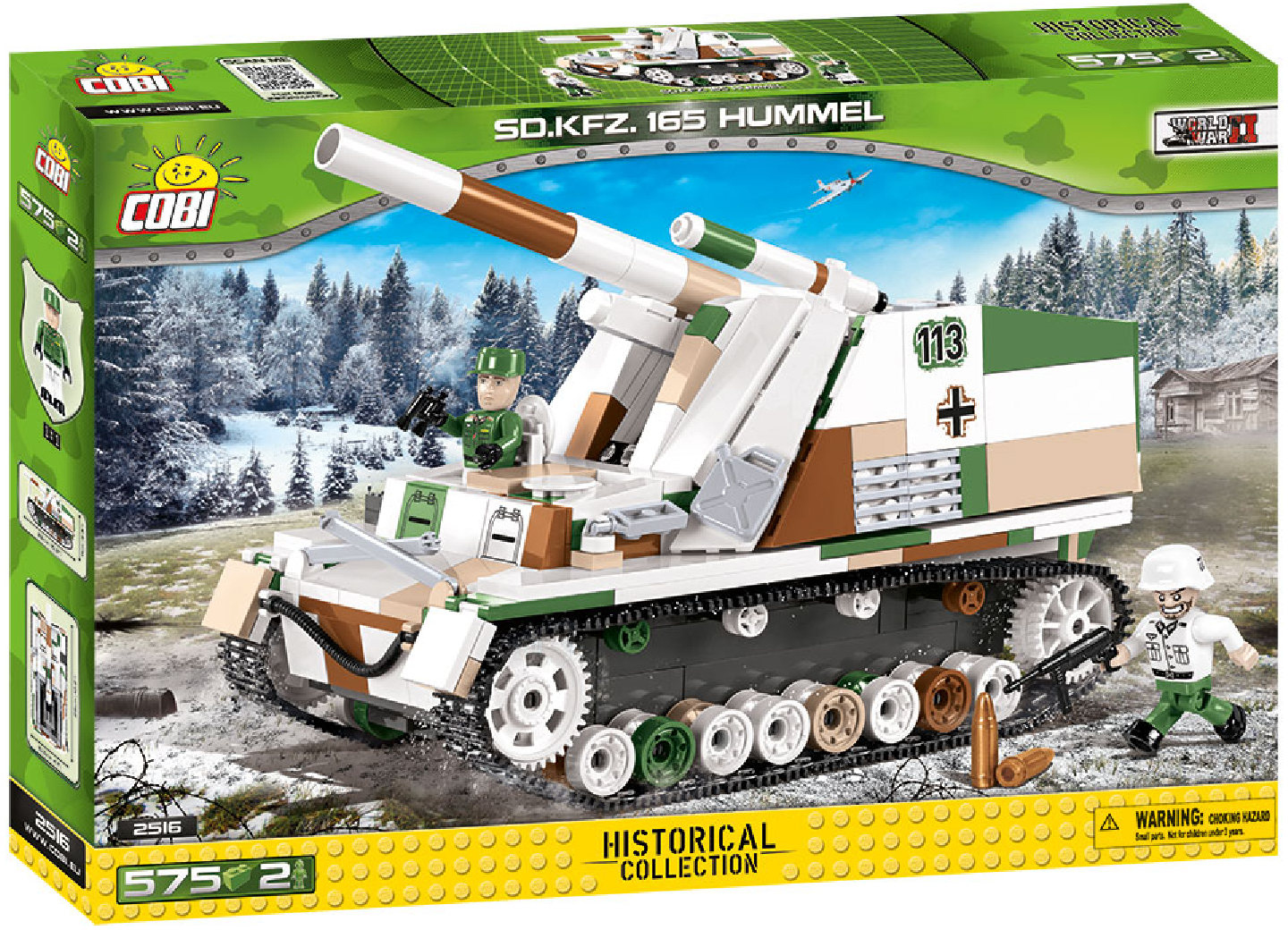 

Конструктор Cobi САУ Хуммель 575 деталей (COBI-2516)