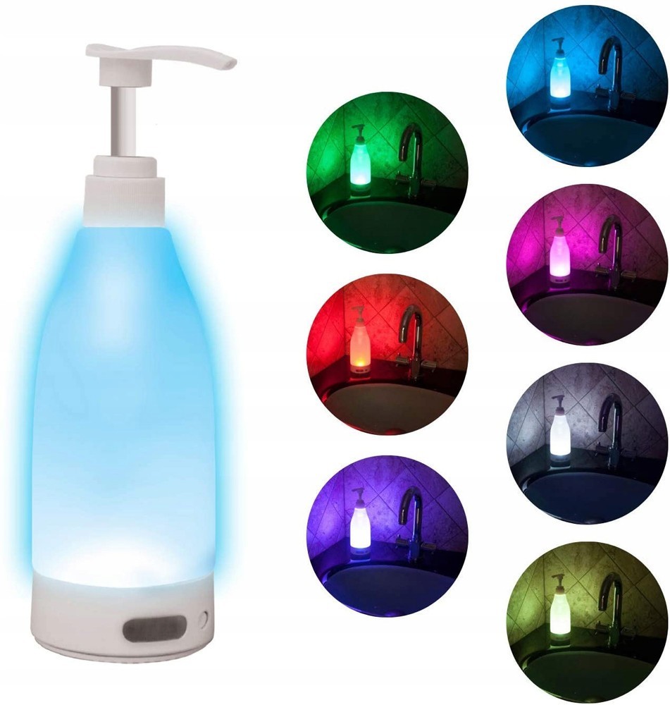 

Диспенсер - дозатор для рідкого мила з підсвічуванням Soap Britte - Dispenser Nightlight (VS7004493)
