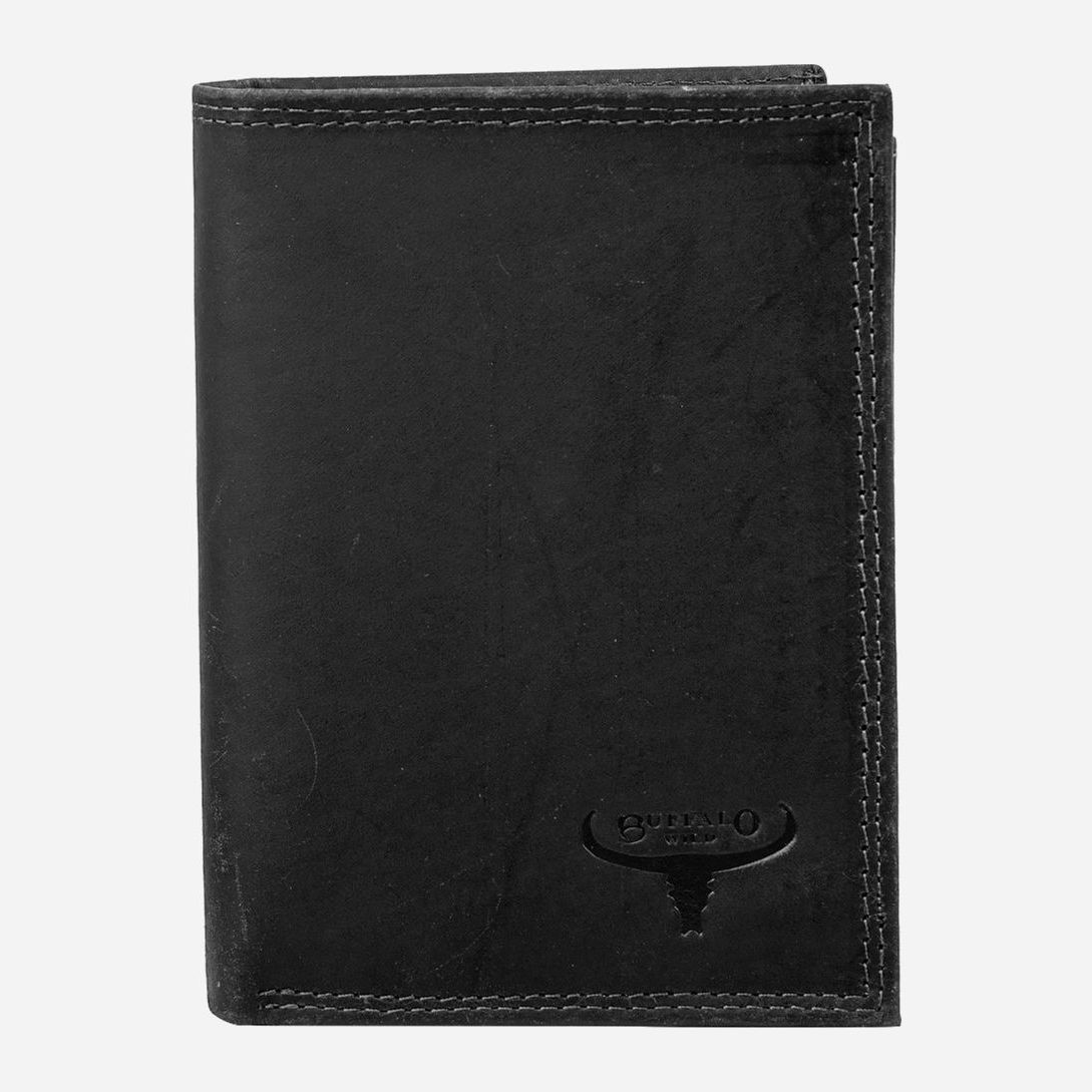 

Мужское портмоне кожаное Buffalo Wild DNKN4-B-MHU Black