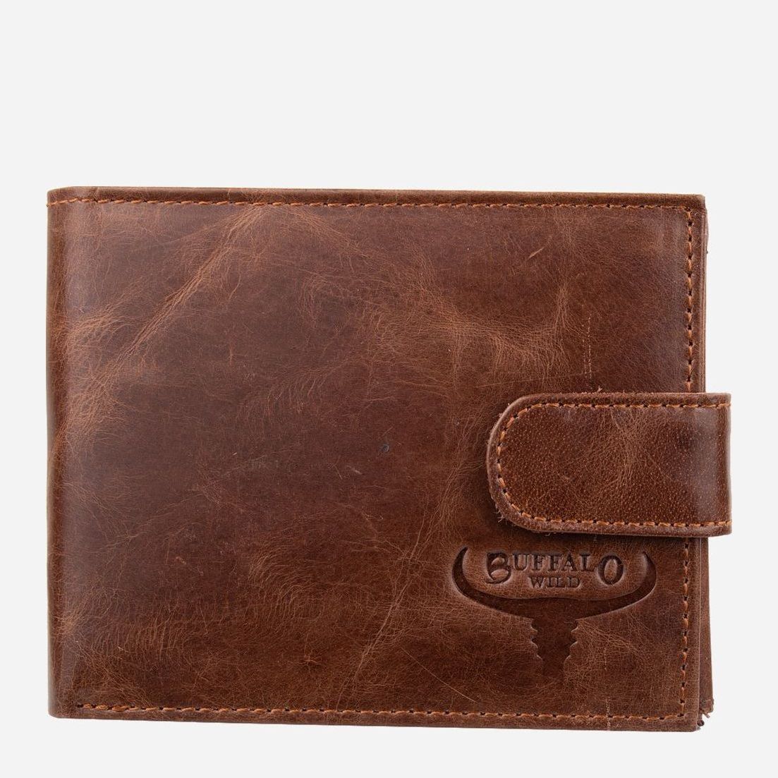 

Мужское портмоне кожаное Buffalo Wild DNKN992L-MVTB Brown