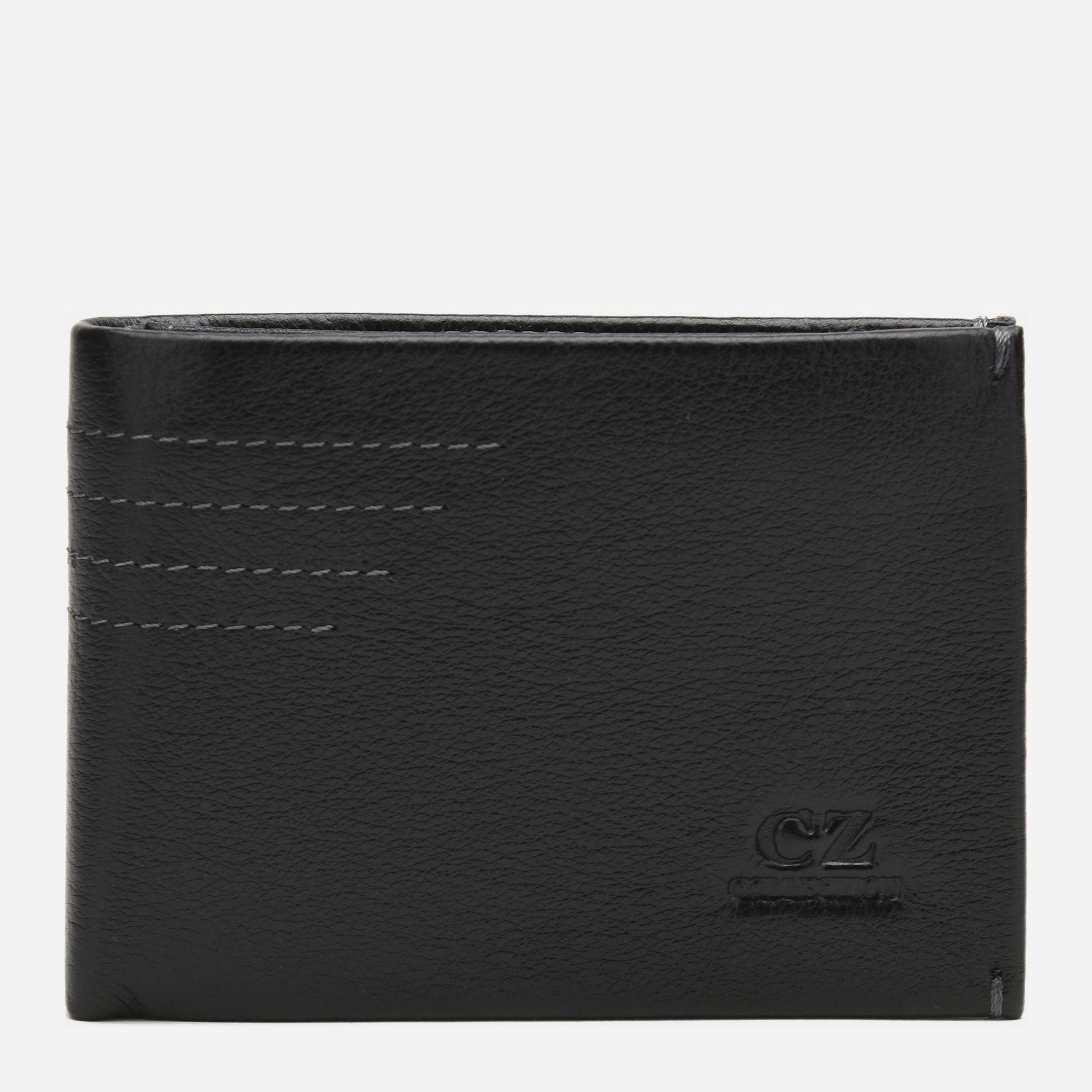 

Мужское кожаное портмоне Palmera K10555a-8-black Черное