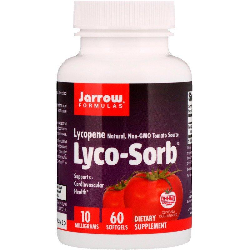 

Ликопин Jarrow Formulas "Lyco-Sorb Lycopene" 10 мг (60 гелевых капсул)