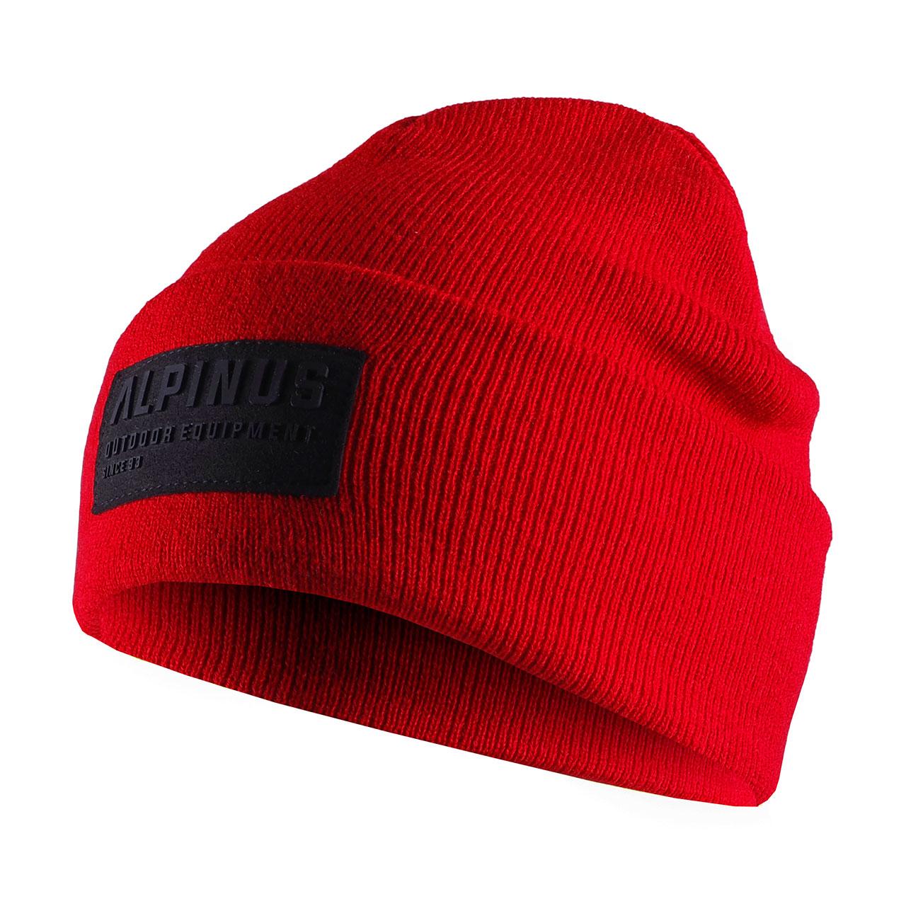 

Шапка Alpinus Oslo Cuffed Beanie красная (AWH006-C3162)