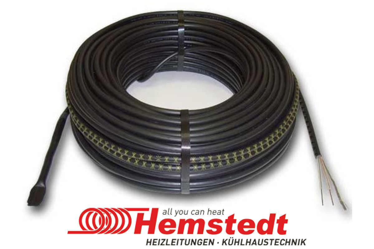 

Теплый пол под плитку Hemstedt BR-IM двухжильный кабель 2600 Вт 15,3кв/м