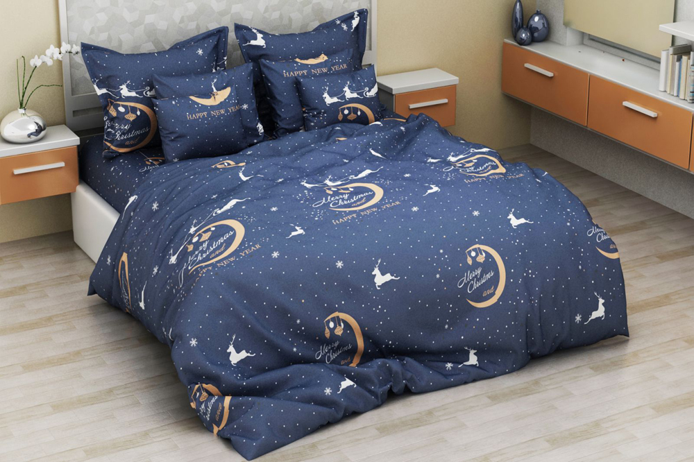 

Пододеяльник MirSon Бязь Premium 17-0380 Montpellier 143x210 см