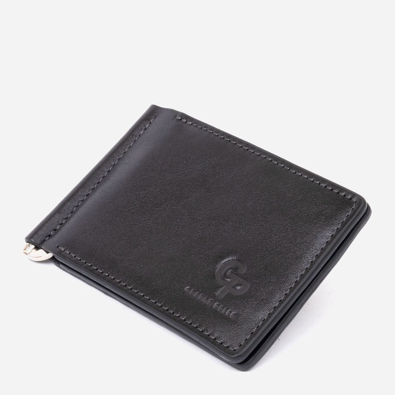 

Мужское портмоне кожаное Grande Pelle leather-11297 Черное