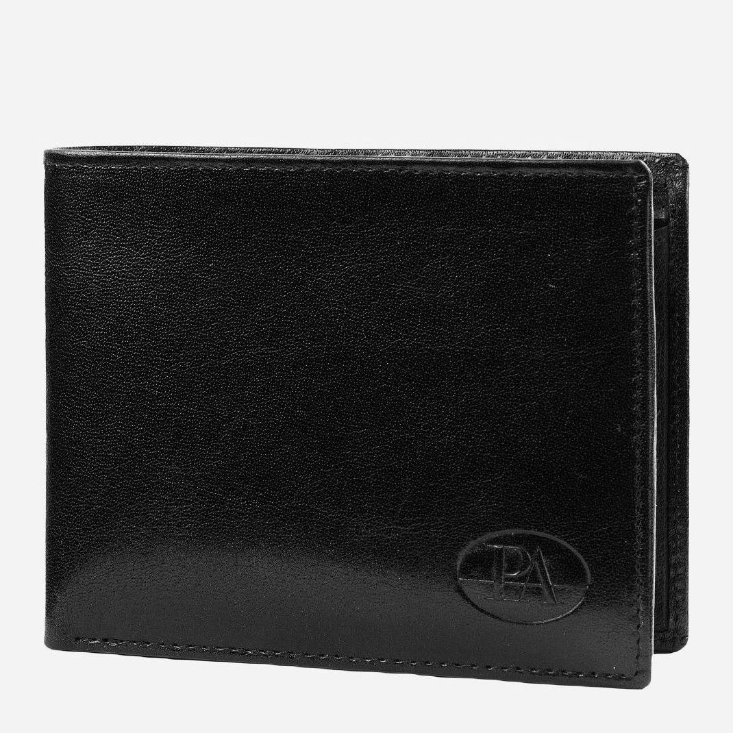 

Мужское портмоне кожаное PA DNKPW012-BTU-black Черное
