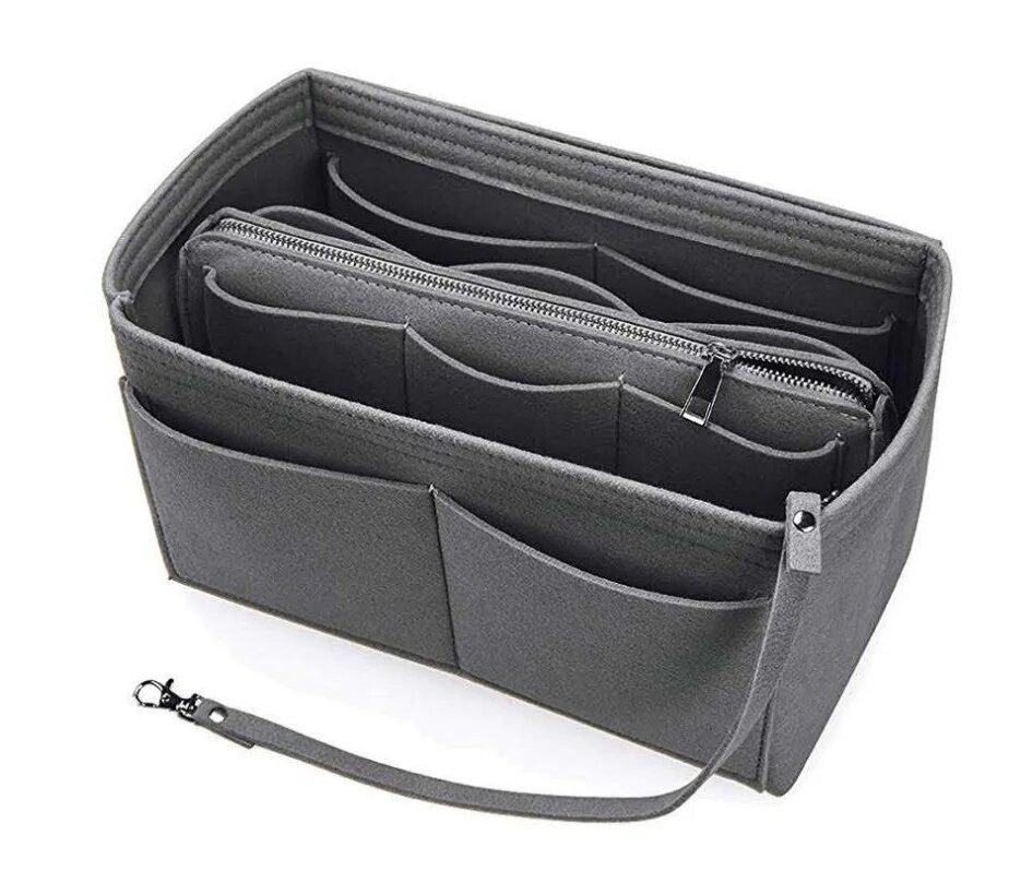 

Органайзер в сумку SMARTBAGS (30*15*16 см) цвет серый(10-3024)