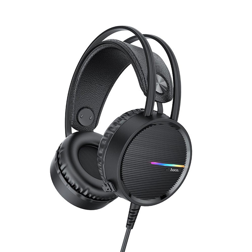 

Полноразмерные игровые наушники Hoco W100 Touring Gaming Headset, Black