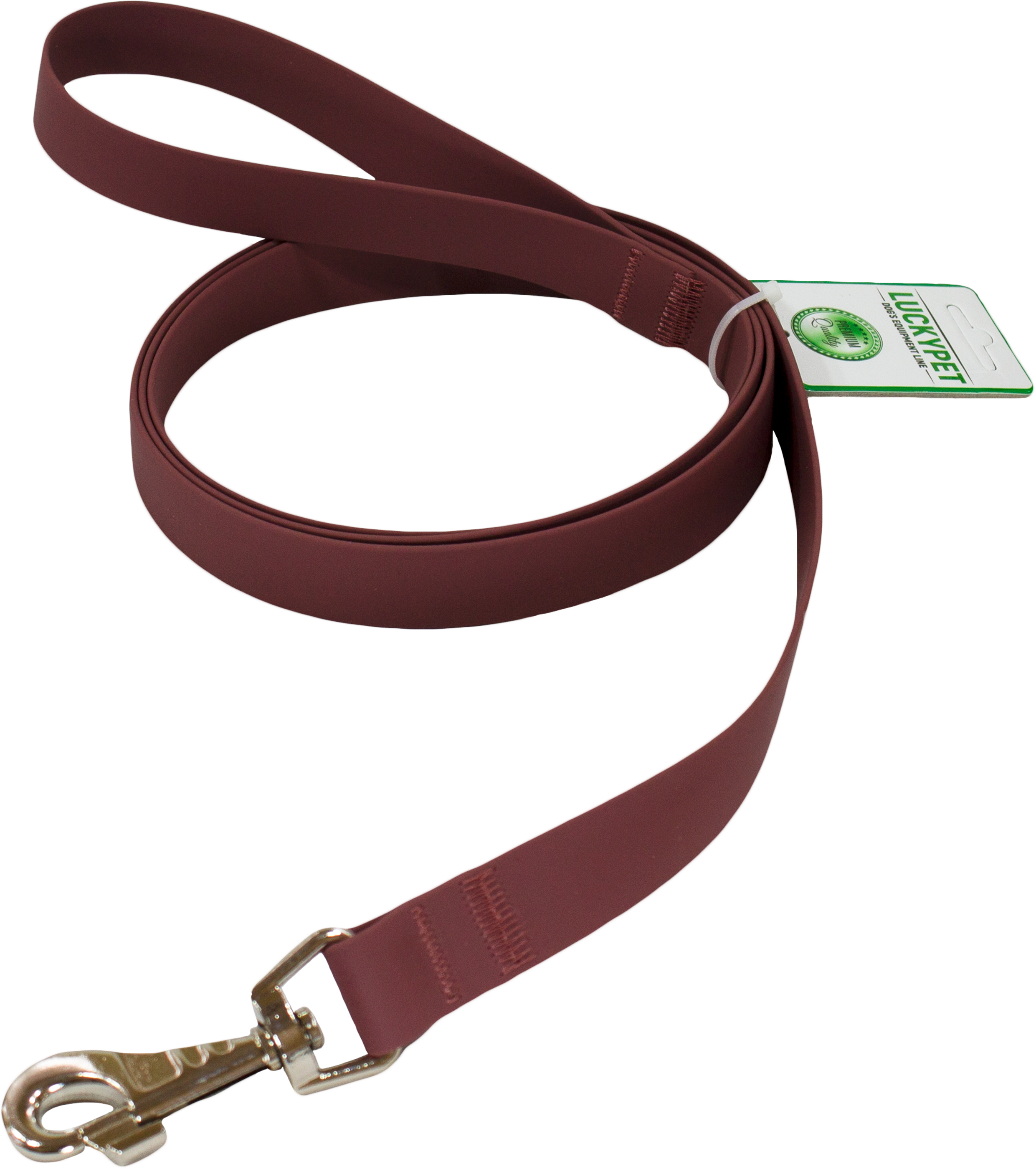 

Поводок Lucky Pet из водонепроницаемой ленты 2.5/200 см Бордовый