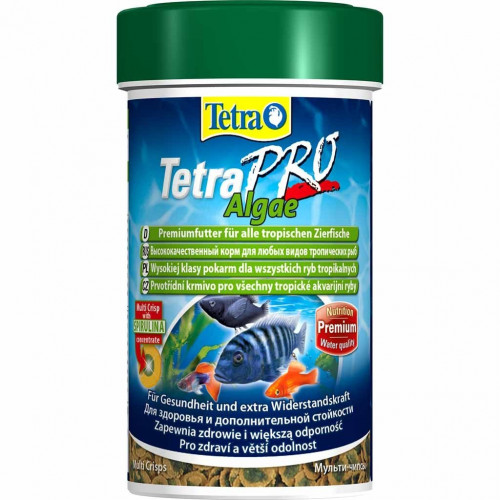 

Премиум корм Tetra PRO Algae (Vegetable) для аквариумных рыб, 250 мл