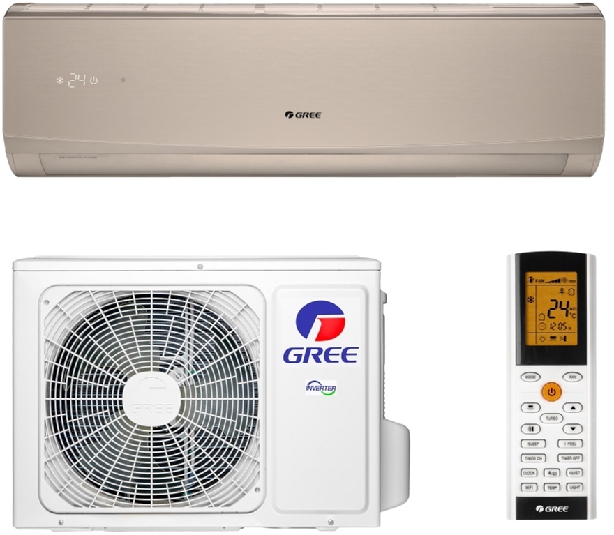 

Кондиционер GREE GWH18QD-K6DND2D (LOMO INVERTER) Wi-Fi CHAMPAGNE