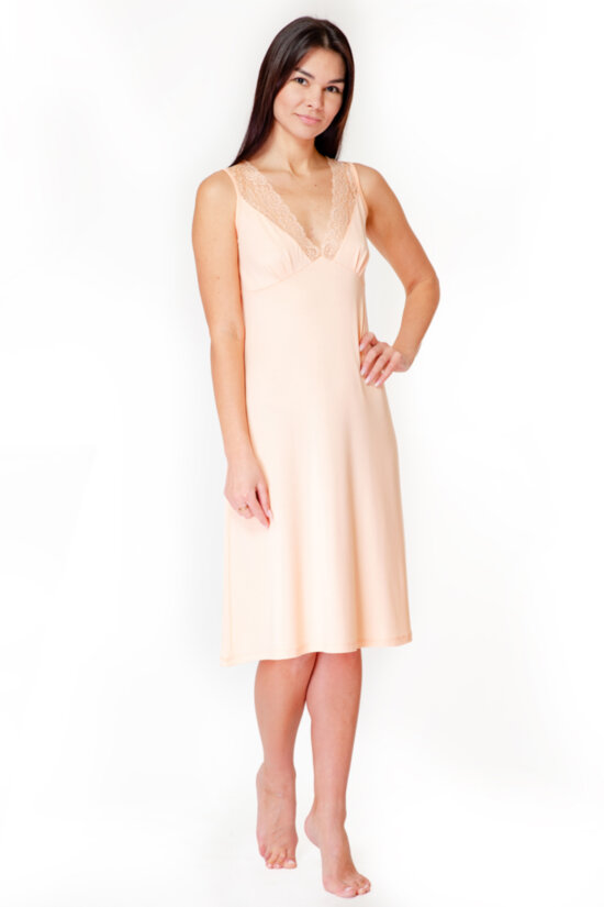 

Сорочка жіноча KOSTA 0241-7  Персиковий, Сорочка жіноча KOSTA 0241-7 3XL Персиковий