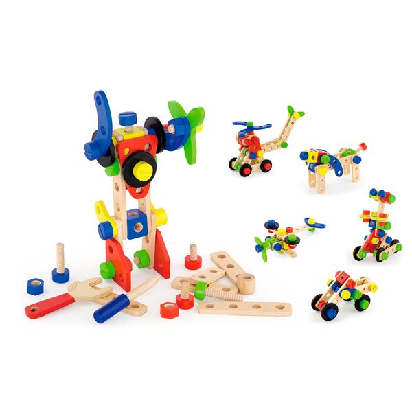 

Дерев'яний конструктор Viga Toys 68 ел. (5038221)