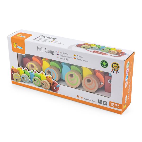 

Дерев'яна каталка Viga Toys Гусеничка (5995021)