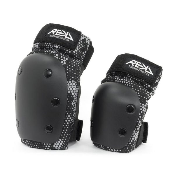 

Комплект защиты REKD Heavy Duty Double Jr Black-Grey р.L (zh8013)